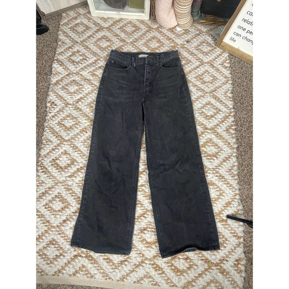 BDG Denim - BDG High & Wide Gray Jeans 28